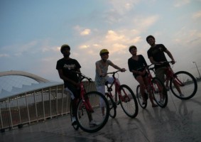 Bicycle Durban at Night Beachfront & Stadium Cycle Tour Bicycle Durban at Night Beachfront & Stadium Cycle Tour